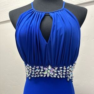 Royal blue formal prom Dress NWT